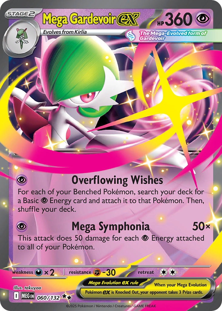 Mega Gardevoir ex 060/132