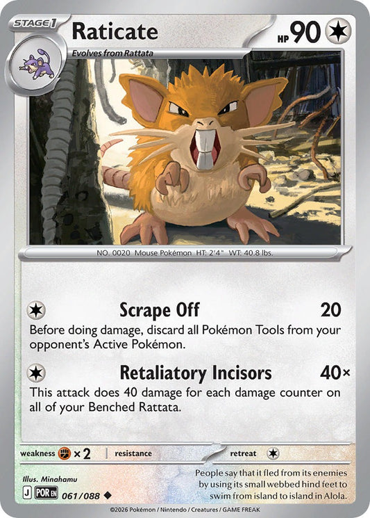 Raticate 061/88