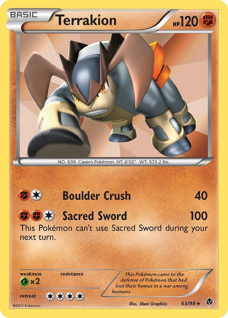 Terrakion 63/98