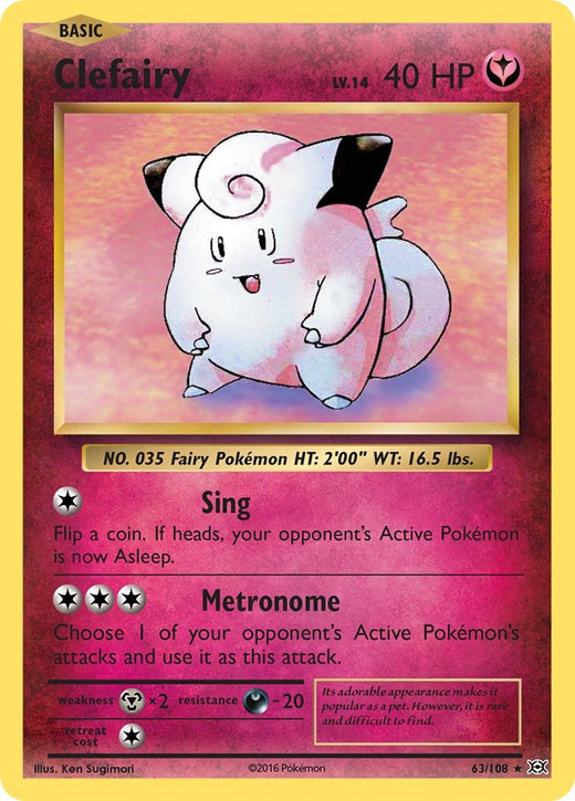 Clefairy 63/108