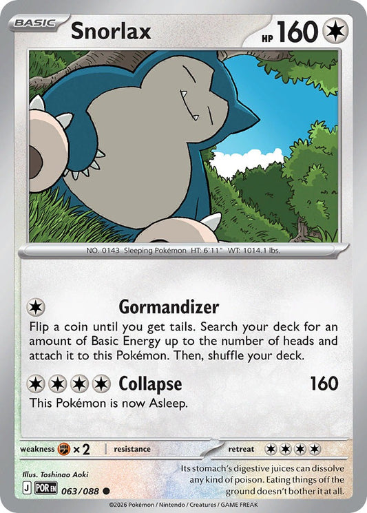 Snorlax 063/88