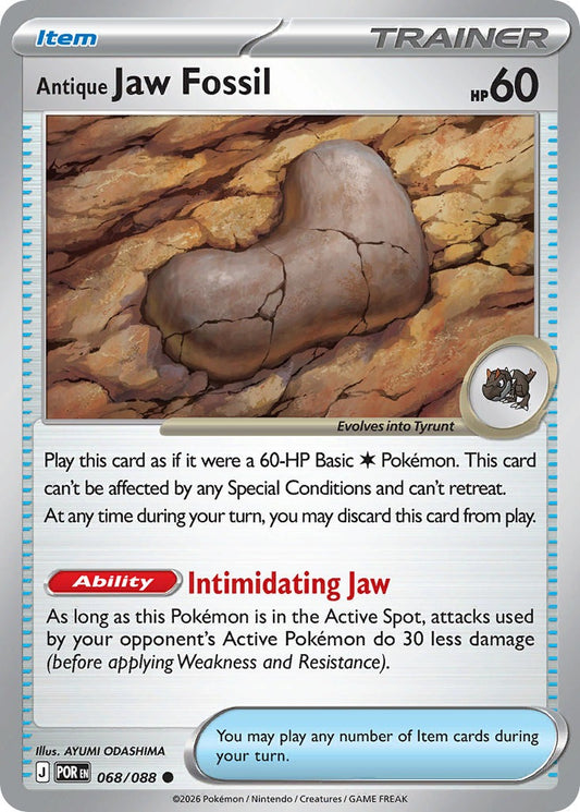 Antique Jaw Fossil 068/88