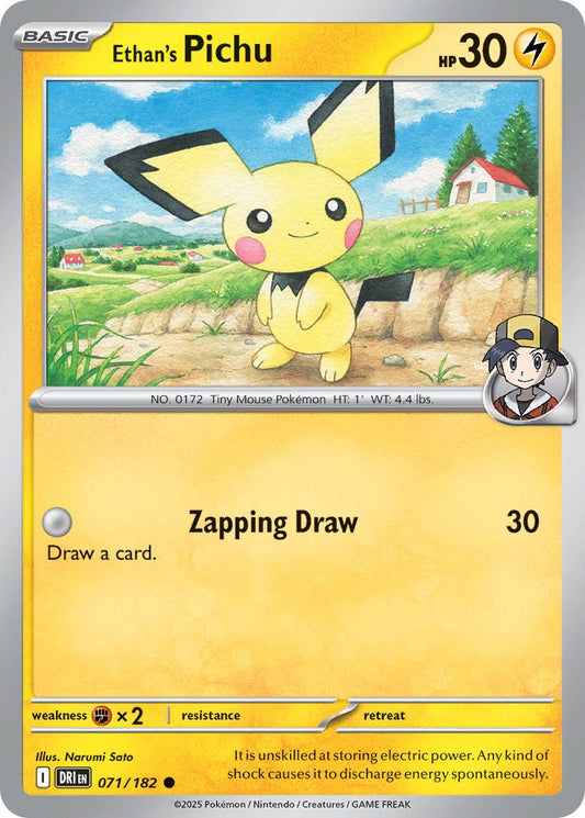 Ethan’s Pichu 071/182