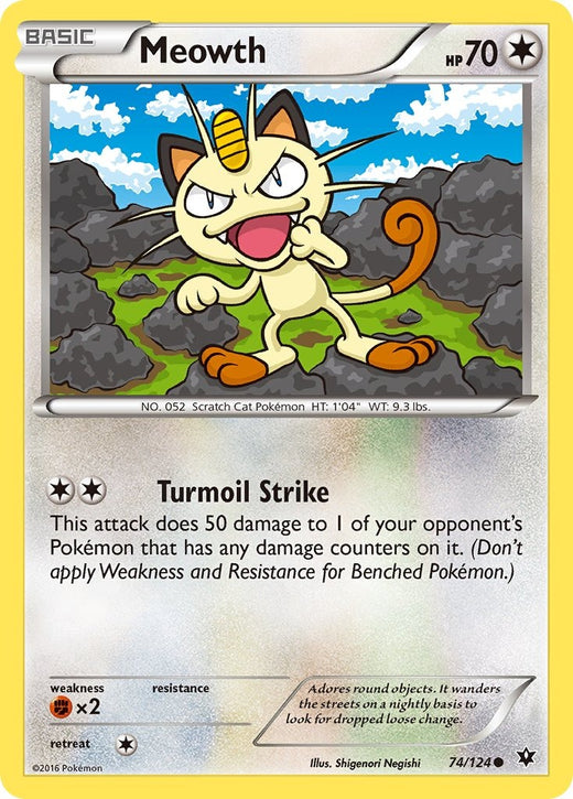 Meowth 74/124