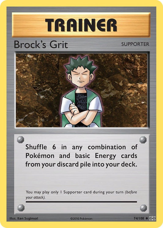 Brock’s Grit 74/108
