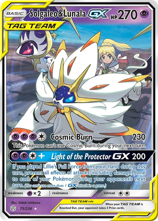 Solgaleo & Lunala GX 075/236