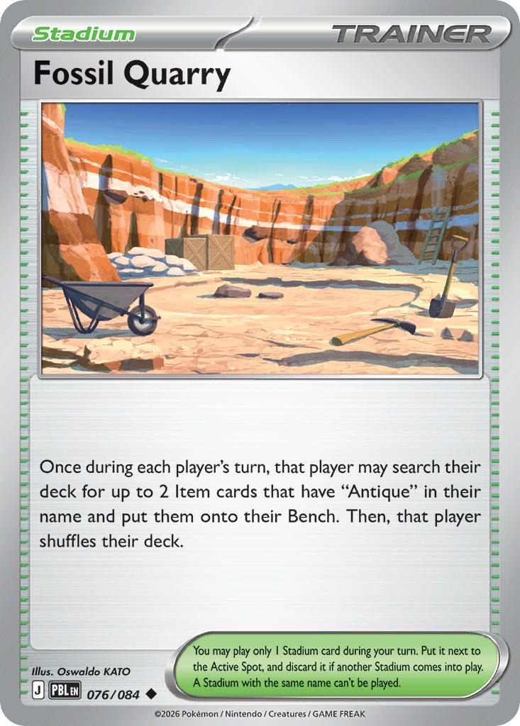 Fossil Quarry 076/84