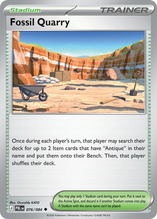 Fossil Quarry 076/84
