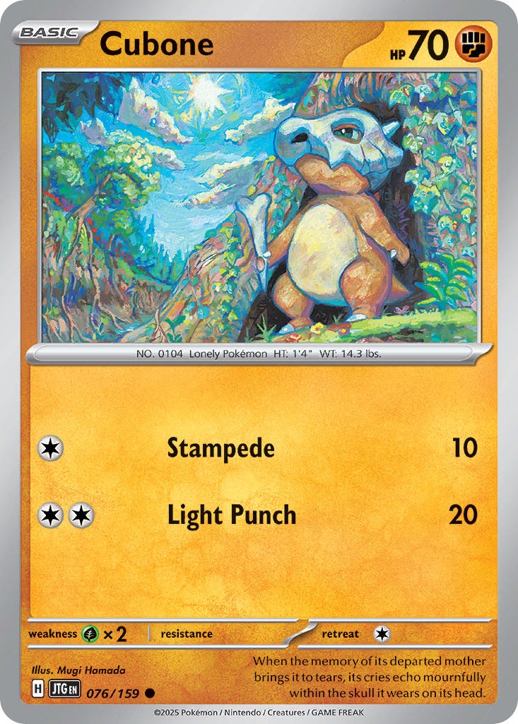 Cubone 076/159