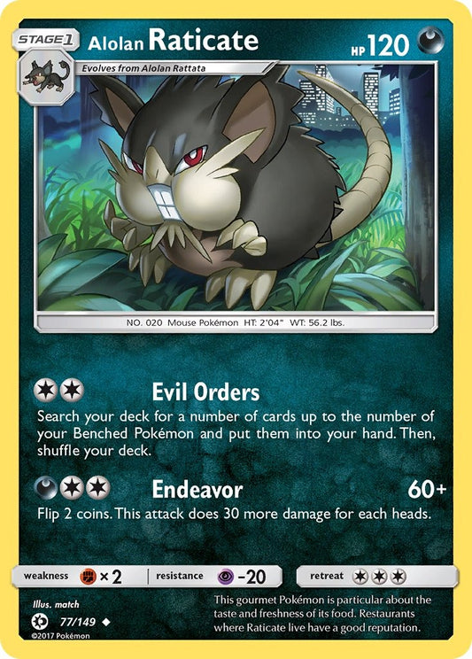Alolan Raticate 077/149