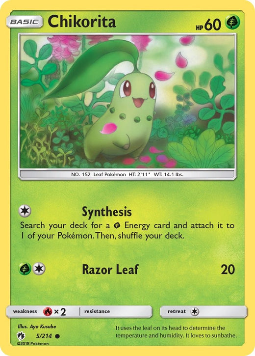 Chikorita 005/214