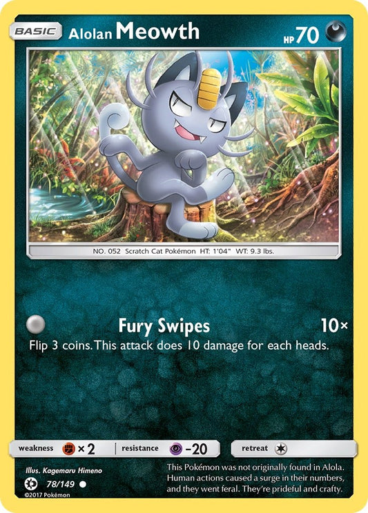 Alolan Meowth 078/149