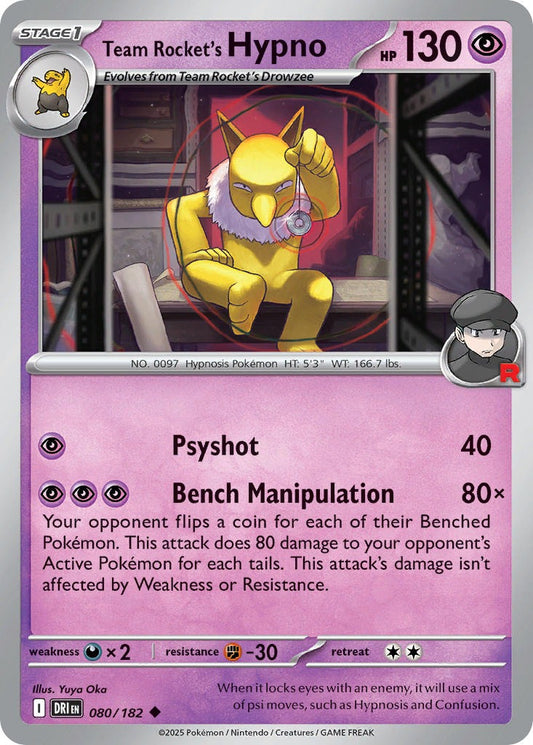 Team Rocket’s Hypno 080/182