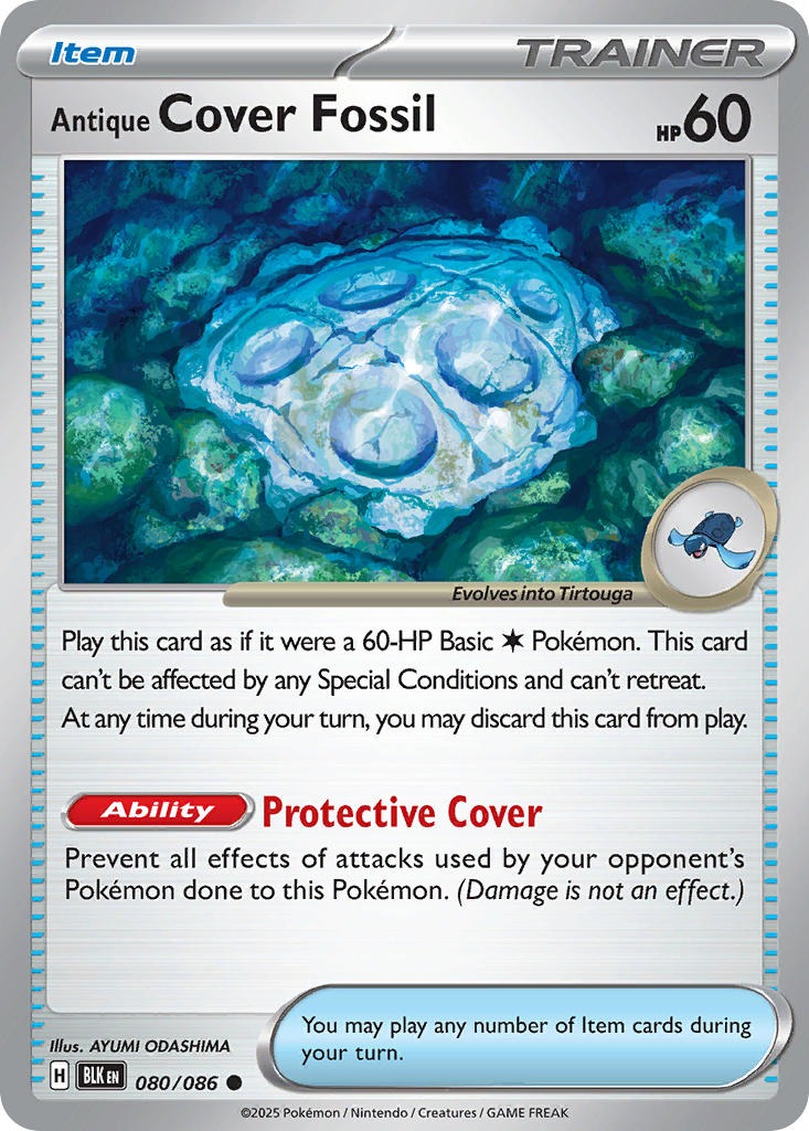 Antique Cover Fossil 080/086