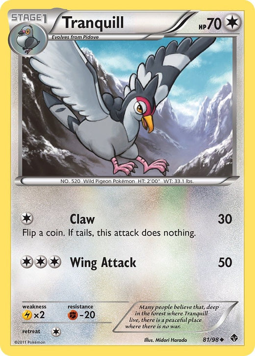 Tranquill 81/98