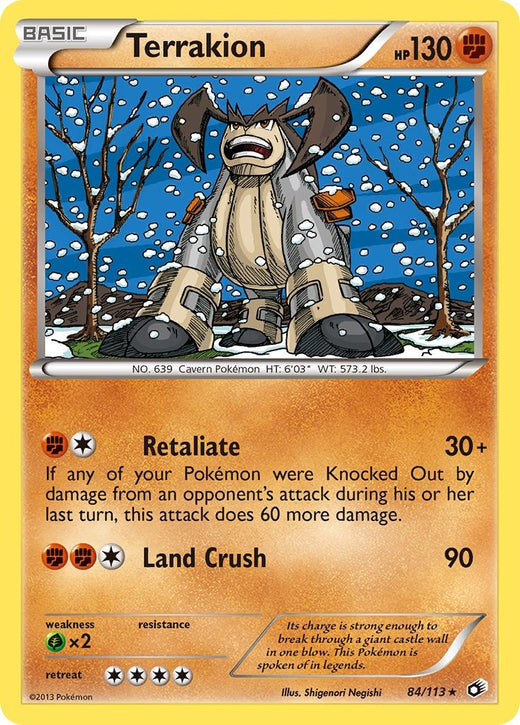 Terrakion 84/113
