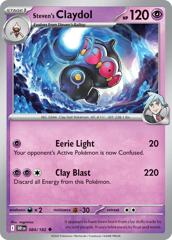 Steven’s Claydol 084/182