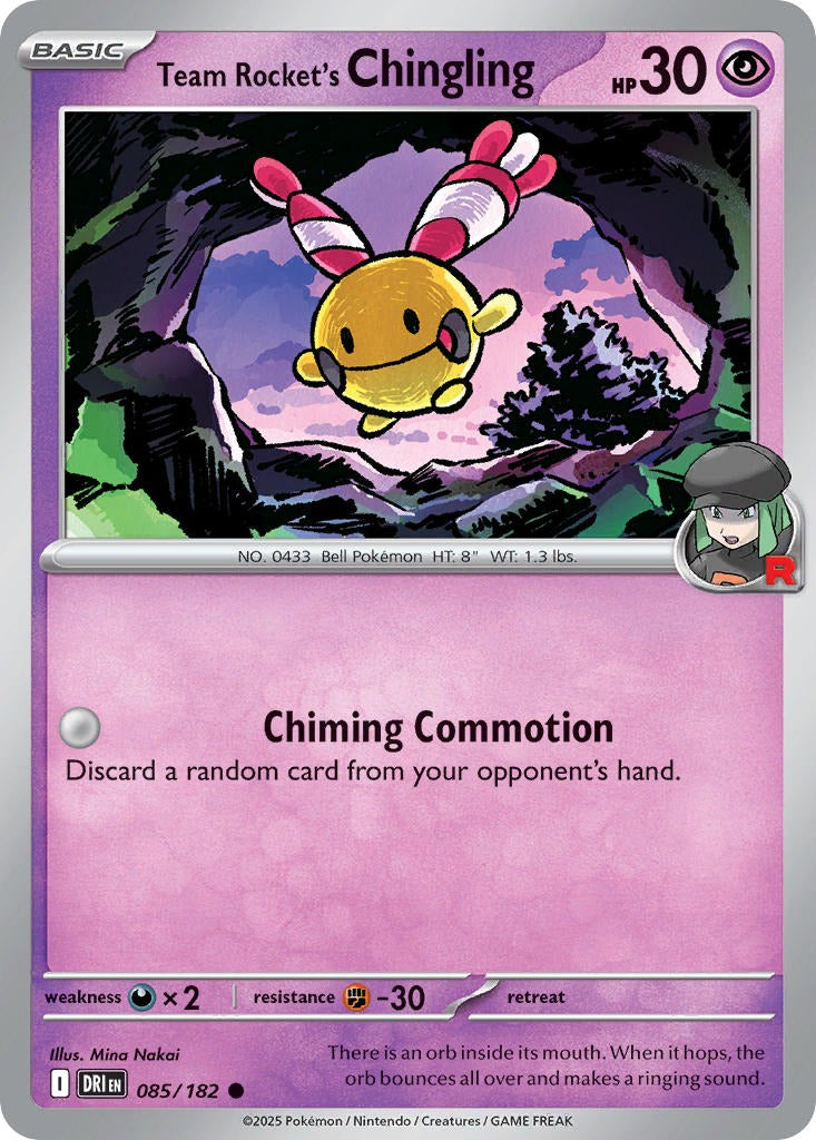 Team Rocket’s Chingling 085/182