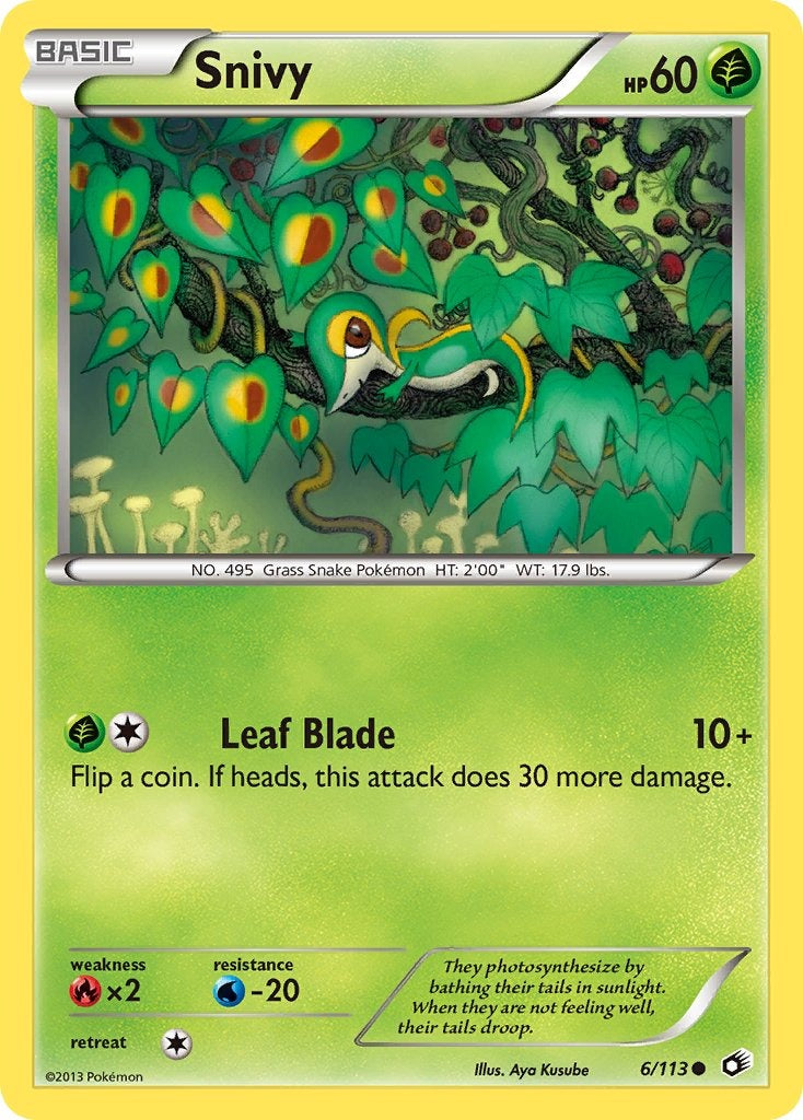 Snivy 6/113