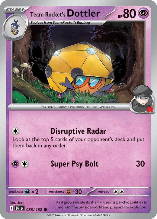 Team Rocket’s Dottler 088/182