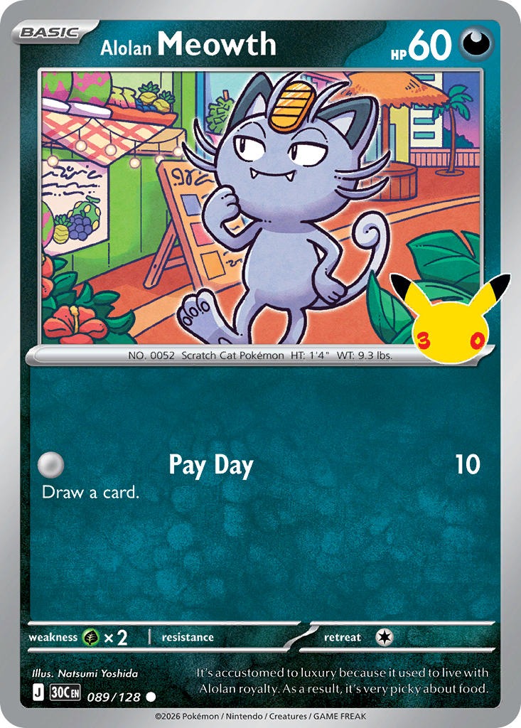 Alolan Meowth 089/128
