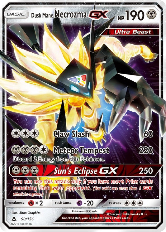 Dusk Mane Necrozma GX 090/156