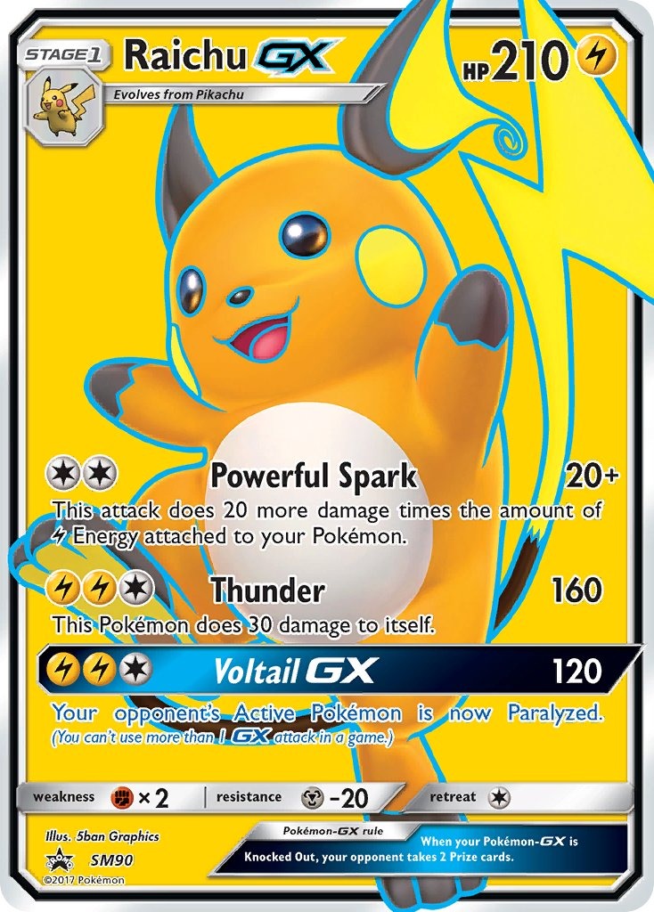 Raichu GX SM90