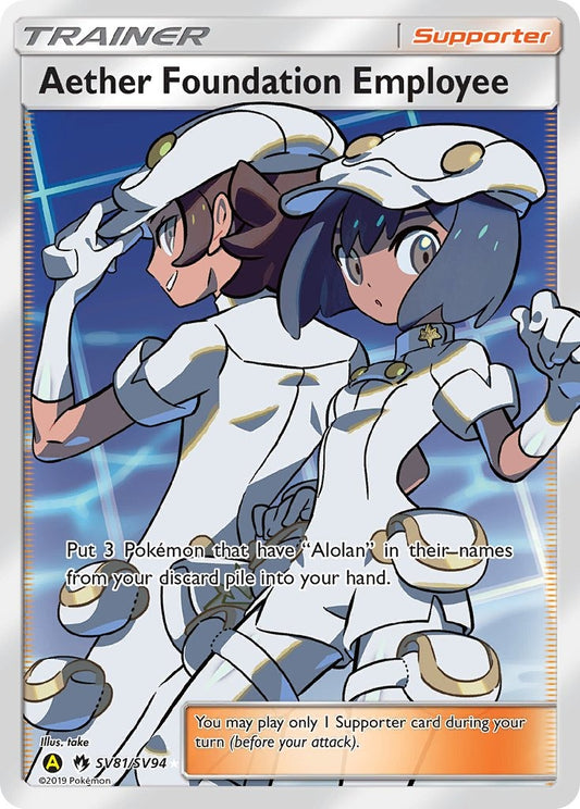 Aether Foundation Employee SV81/SV94