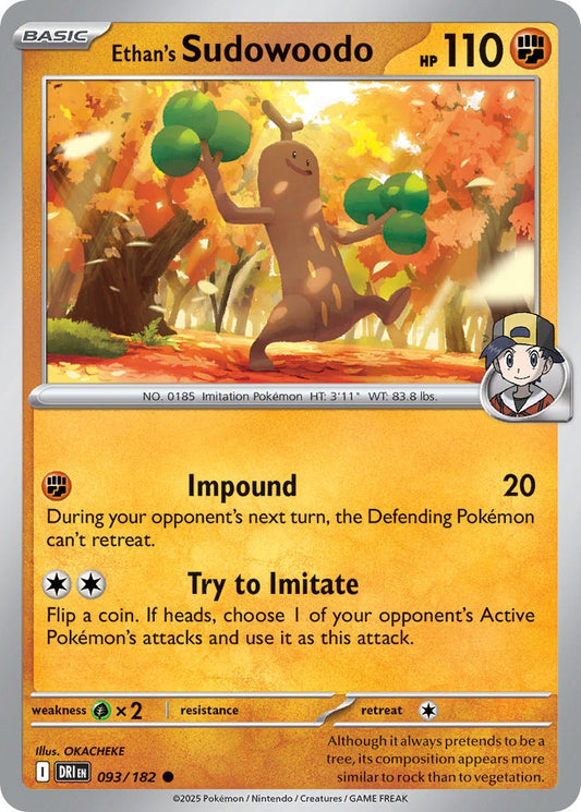 Ethan’s Sudowoodo 093/182