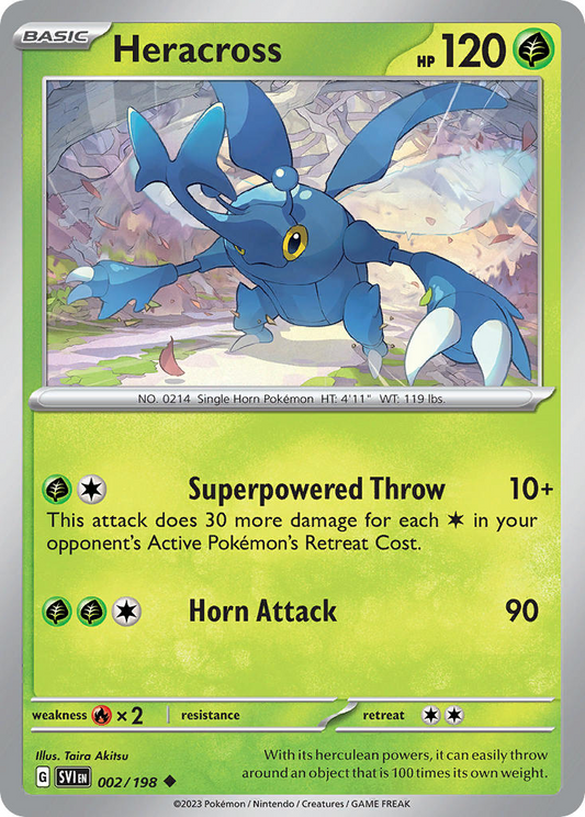 Heracross 002/198