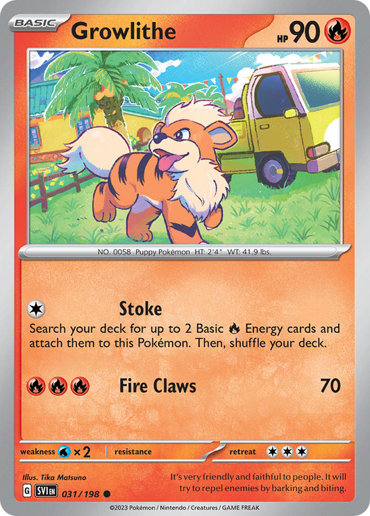 Growlithe 031/198