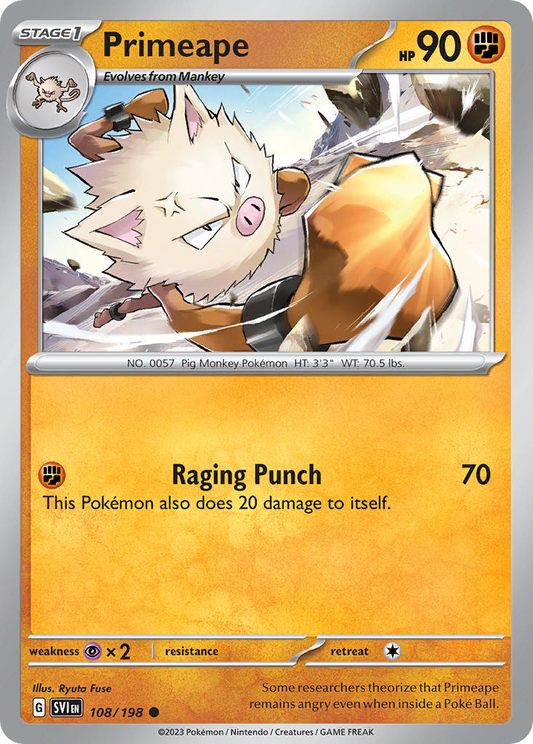 Primeape 108/198