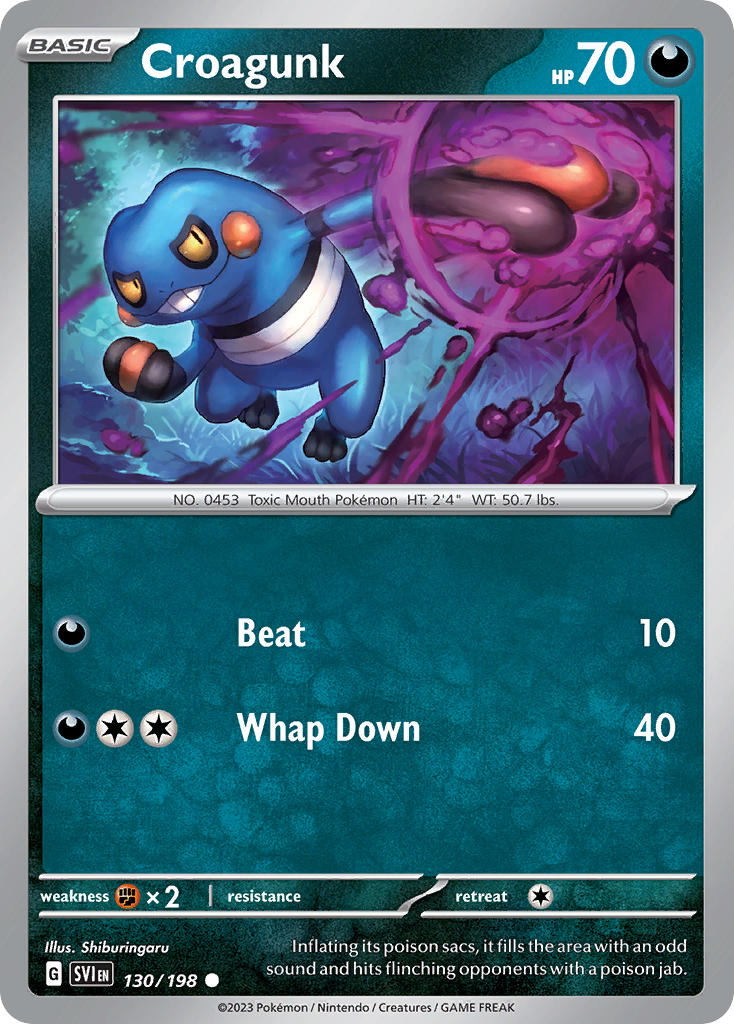 Croagunk 130/198