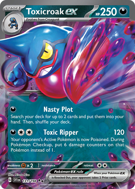 Toxicroak ex 131/198
