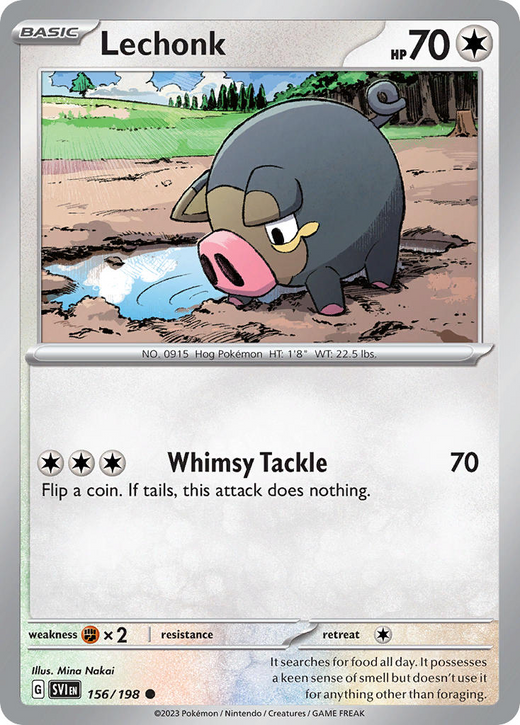 Lechonk 156/198
